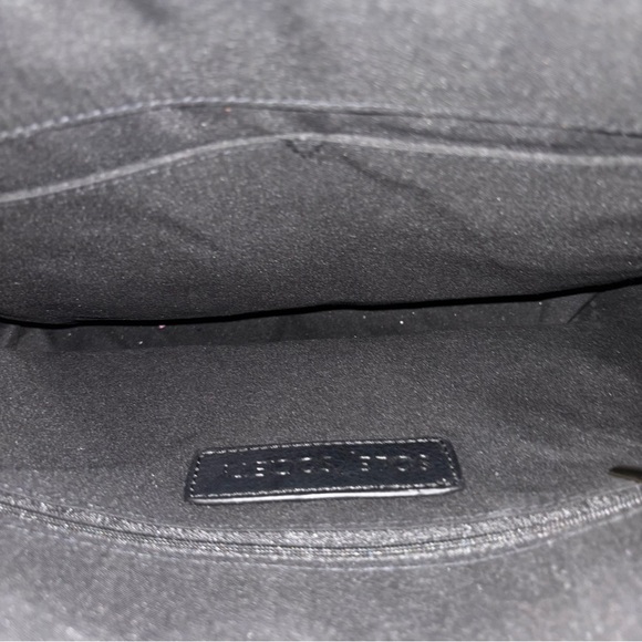 Sole Society Leopard Tote Bag with Black Accents + Adjustable Crossbody Strap - Picture 3 of 3